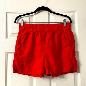 J.Crew Tropez Lien Shirt in Vintage Red - Small